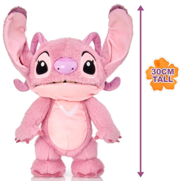 Jucărie moale Stitch Disney Real FX Chatty Angel Puppet DIS102601 6+ / Pink photo 5