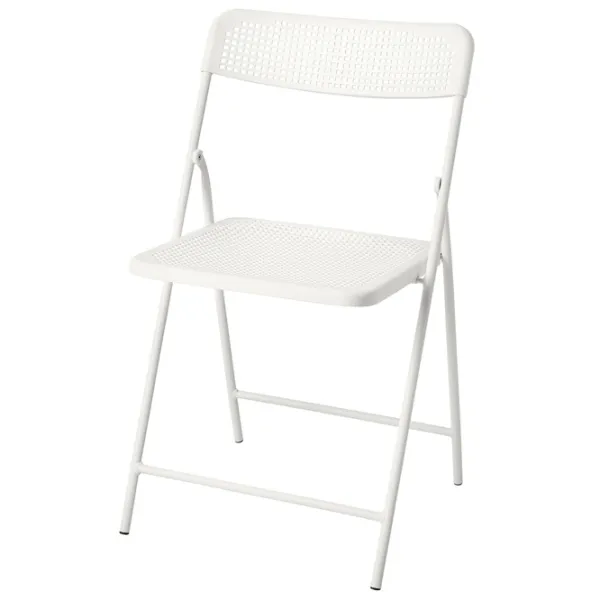 Садовый стул Ikea Torparo Пластик / Пластик / Белый White photo 1 Садовый стул Ikea Torparo Пластик / Пластик / Белый White photo 1