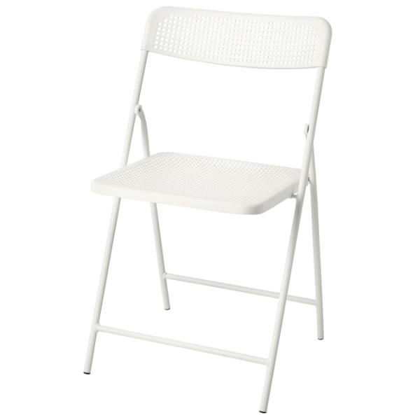 Садовый стул Ikea Torparo Пластик / Пластик / Белый White photo 1 Садовый стул Ikea Torparo Пластик / Пластик / Белый White photo 1