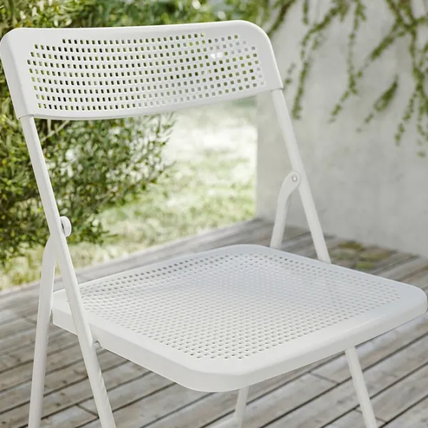 Садовый стул Ikea Torparo Пластик / Пластик / Белый White photo 2 Садовый стул Ikea Torparo Пластик / Пластик / Белый White photo 2
