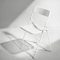 Садовый стул Ikea Torparo Пластик / Пластик / Белый White photo 3