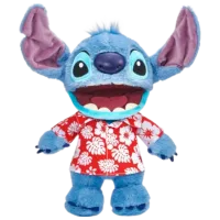 Jucărie moale Stip Disney Real FX Hawaiian Stitch Puppet DIS102701 6+ / Blue