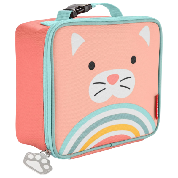 Сумка для ланча Skip Hop Zoo Для девочек / 3+ / Розовый photo 2 Сумка для ланча Skip Hop Zoo Для девочек / 3+ / Розовый photo 2