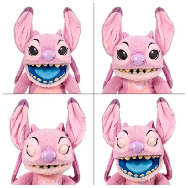 Мягкая игрушка Stitch Disney Real FX Angel Puppet DIS103001 6+ / Розовый photo 5