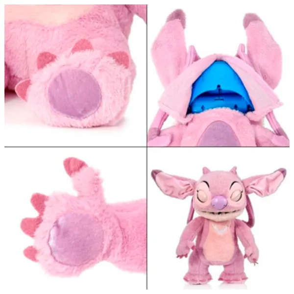 Мягкая игрушка Stitch Disney Real FX Angel Puppet DIS103001 6+ / Розовый photo 6