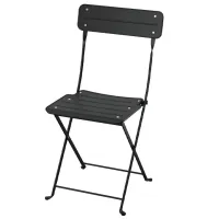 Scaun de grădină Ikea Sundso Metal / Metal / Antracit Antracit