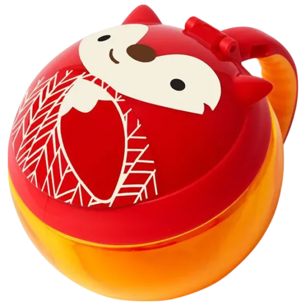 Кружка для закуски Skip Hop Zoo Унисекс / 12+ месяцев / Оранжевый photo 1 Кружка для закуски Skip Hop Zoo Унисекс / 12+ месяцев / Оранжевый photo 1