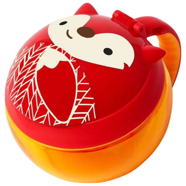 Кружка для закуски Skip Hop Zoo Унисекс / 12+ месяцев / Оранжевый photo 1 Кружка для закуски Skip Hop Zoo Унисекс / 12+ месяцев / Оранжевый photo 1