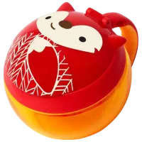Кружка для закуски Skip Hop Zoo Унисекс / 12+ месяцев / Оранжевый