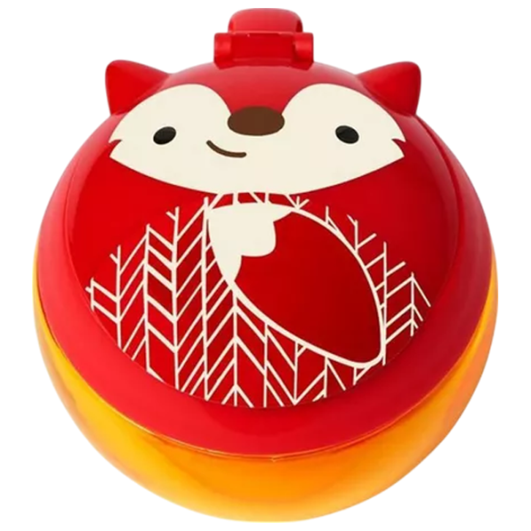 Кружка для закуски Skip Hop Zoo Унисекс / 12+ месяцев / Оранжевый photo 2 Кружка для закуски Skip Hop Zoo Унисекс / 12+ месяцев / Оранжевый photo 2