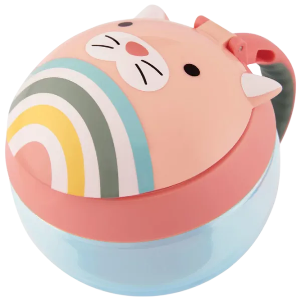Кружка для закуски Skip Hop Zoo Для девочек / 12+ месяцев / Розовый photo 1 Кружка для закуски Skip Hop Zoo Для девочек / 12+ месяцев / Розовый photo 1