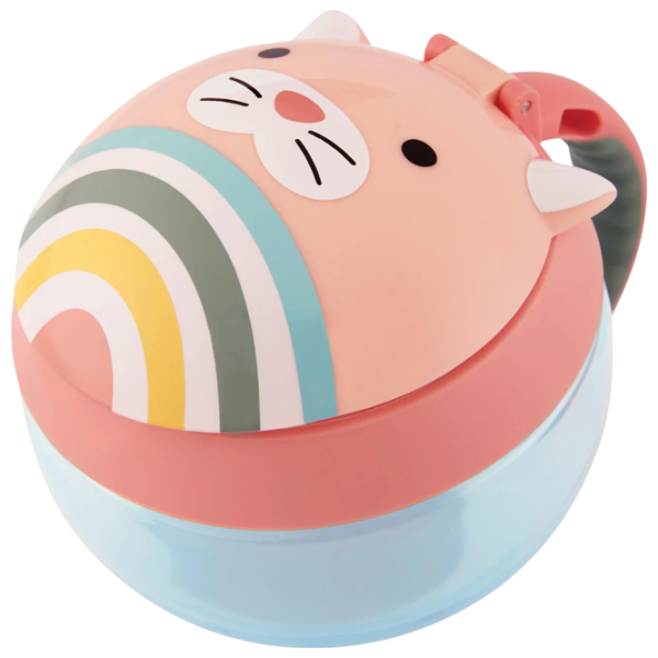 Кружка для закуски Skip Hop Zoo Для девочек / 12+ месяцев / Розовый photo 1 Кружка для закуски Skip Hop Zoo Для девочек / 12+ месяцев / Розовый photo 1