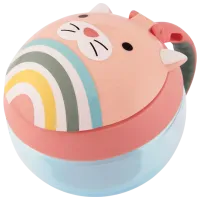 Кружка для закуски Skip Hop Zoo Для девочек / 12+ месяцев / Розовый