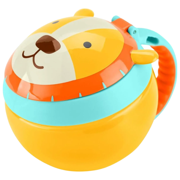 Кружка для закуски Skip Hop Zoo Для девочек / 12+ месяцев / Желтый photo 1 Кружка для закуски Skip Hop Zoo Для девочек / 12+ месяцев / Желтый photo 1