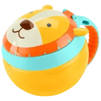 Кружка для закуски Skip Hop Zoo Для девочек / 12+ месяцев / Желтый