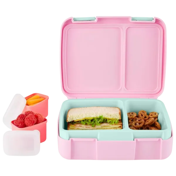 Ланч-бокс Skip Hop Spark Для девочек / 6+ месяцев / Розовый photo 2 Ланч-бокс Skip Hop Spark Для девочек / 6+ месяцев / Розовый photo 2