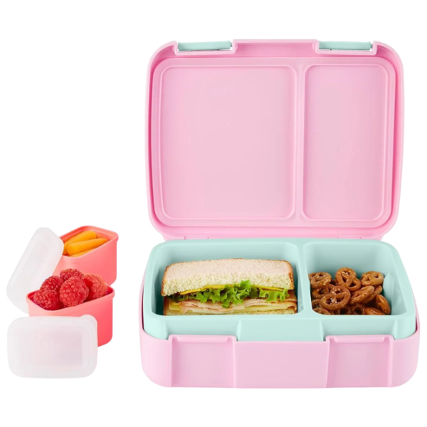 Ланч-бокс Skip Hop Spark Для девочек / 6+ месяцев / Розовый photo 2 Ланч-бокс Skip Hop Spark Для девочек / 6+ месяцев / Розовый photo 2