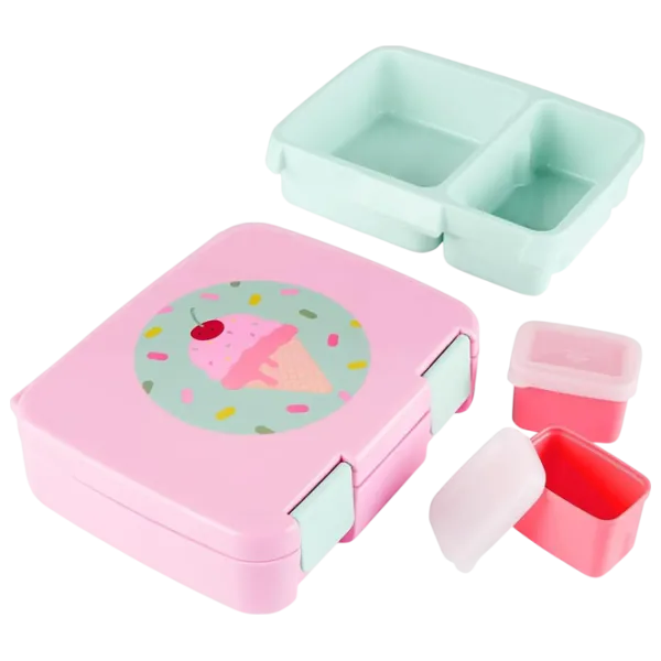 Ланч-бокс Skip Hop Spark Для девочек / 6+ месяцев / Розовый photo 3 Ланч-бокс Skip Hop Spark Для девочек / 6+ месяцев / Розовый photo 3