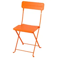 Садовый стул Ikea Sundso Металл / Металл / Оранжевый Оранжевый
