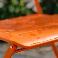 Садовый стул Ikea Sundso Металл / Металл / Оранжевый Оранжевый photo 3
