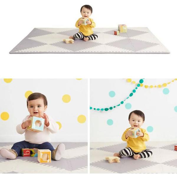 Covoraş pentru joc Skip Hop Geo (245411) 0+/ Dreptunghiular/ Gray photo 4