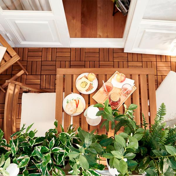 Садовый стул Ikea Nammaro Массив / Массив / Коричневый Brown photo 4 Садовый стул Ikea Nammaro Массив / Массив / Коричневый Brown photo 4