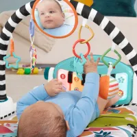 Jucărie interactivă Fisher Price Click & Play HWY58 0+ / Blue photo 2