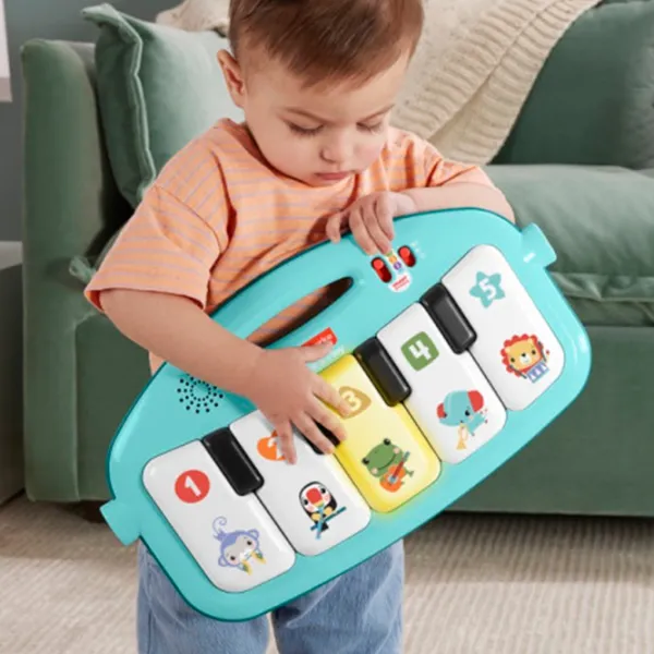 Интерактивная игрушка Fisher Price Click & Play HWY58 0+ / Синий photo 3
