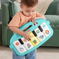 Jucărie interactivă Fisher Price Click & Play HWY58 0+ / Blue photo 3