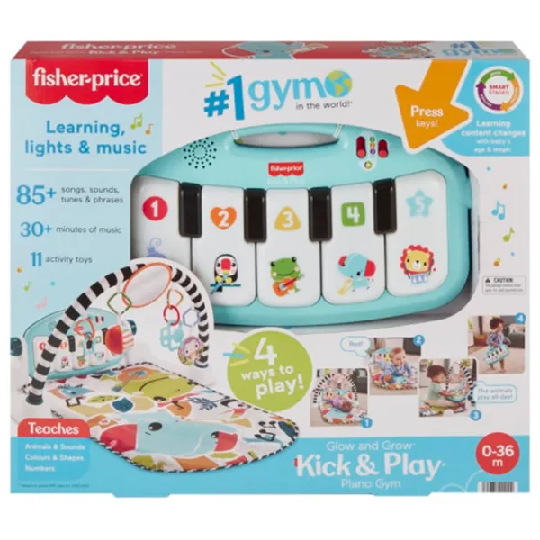 Интерактивная игрушка Fisher Price Click & Play HWY58 0+ / Синий photo 4