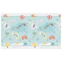 Игровой коврик Skip Hop Little Travelers (243103) 0+/ Прямоугольный/ Синий photo 6