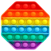 Игрушка антистресс Optmarket Rhombus Разноцветный / 3+
