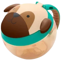 Кружка для закуски Skip Hop Zoo Унисекс / 12+ месяцев / Бежевый