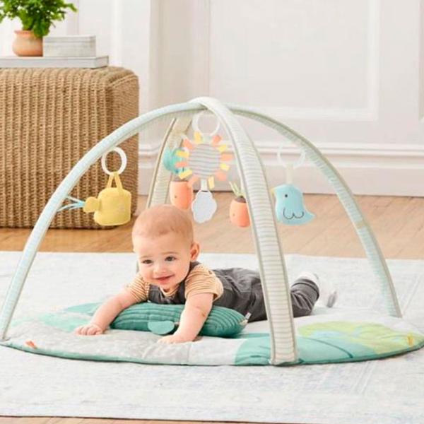 Игровой коврик Skip Hop Garden Oasis (9M807310) 0+/ Круглый/ Серый photo 6 Игровой коврик Skip Hop Garden Oasis (9M807310) 0+/ Круглый/ Серый photo 6