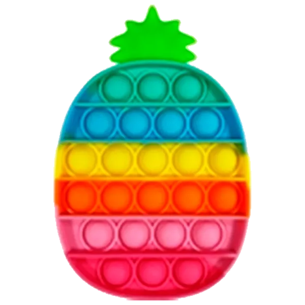 Jucărie antistres Optmarket Pineapple Multicolor / 3+ photo 1