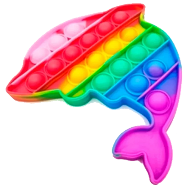 Jucărie antistres Optmarket Dolphin Multicolor / 3+ photo 1