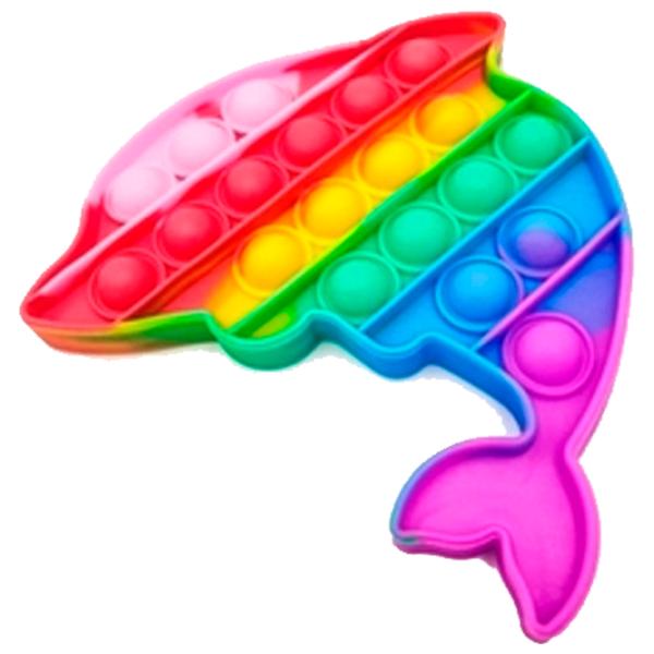 Jucărie antistres Optmarket Dolphin Multicolor / 3+ photo 1