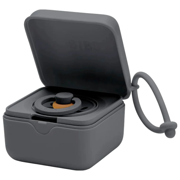 Коробка для пустышки универсальный Bibs 4200221 Для девочек / 0 месяцев - / Латекс, силикон / Iron photo 2 Коробка для пустышки универсальный Bibs 4200221 Для девочек / 0 месяцев - / Латекс, силикон / Iron photo 2