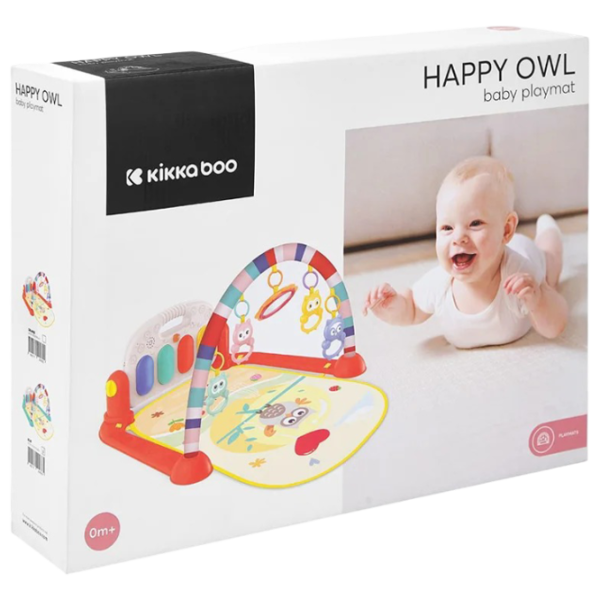 Игровой коврик KikkaBoo Happy Owl () 0+/ Трансформер/ Оранжевый photo 6