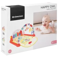 Covoraş pentru joc KikkaBoo Happy Owl () 0+/ Transformer/ Orange photo 6