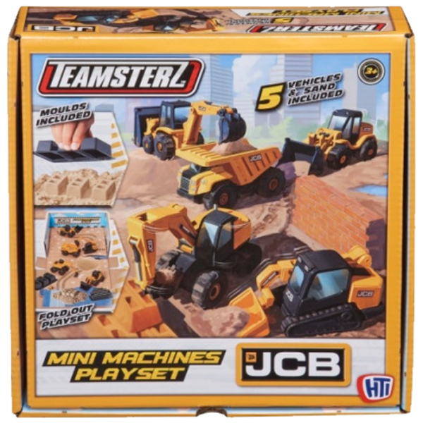 Игровой набор Teamsterz JCB Mini Machines 1417259 5+ / Разноцветный Коричневый photo 1 Игровой набор Teamsterz JCB Mini Machines 1417259 5+ / Разноцветный Коричневый photo 1