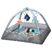 Игровой коврик Kikka Boo Happy Lama () 0+/ Прямоугольный/ Серый