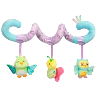 Игрушка для колясок и кроваток Sensillo Owl Z-041 0+ / Фиолетовый
