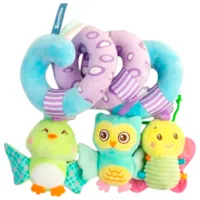 Jucărie pentru pătuțuri și cărucioare Sensillo Owl Z-041 0+ / Violet photo 2