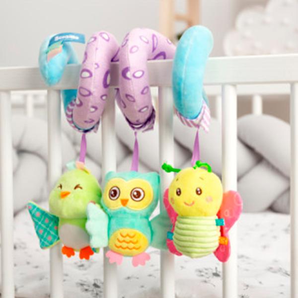 Игрушка для колясок и кроваток Sensillo Owl Z-041 0+ / Фиолетовый photo 3 Игрушка для колясок и кроваток Sensillo Owl Z-041 0+ / Фиолетовый photo 3