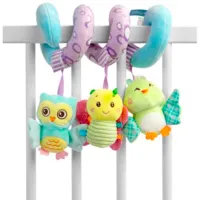 Jucărie pentru pătuțuri și cărucioare Sensillo Owl Z-041 0+ / Violet photo 4