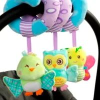 Jucărie pentru pătuțuri și cărucioare Sensillo Owl Z-041 0+ / Violet photo 5
