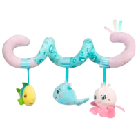 Игрушка для колясок и кроваток Sensillo Octopus Z-042 0+ / Синий