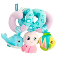 Jucărie pentru pătuțuri și cărucioare Sensillo Octopus Z-042 0+ / Blue photo 2