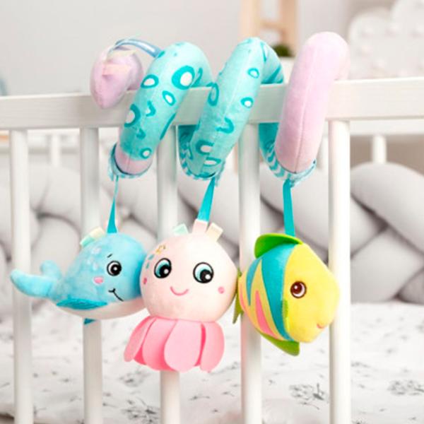 Игрушка для колясок и кроваток Sensillo Octopus Z-042 0+ / Синий photo 6 Игрушка для колясок и кроваток Sensillo Octopus Z-042 0+ / Синий photo 6